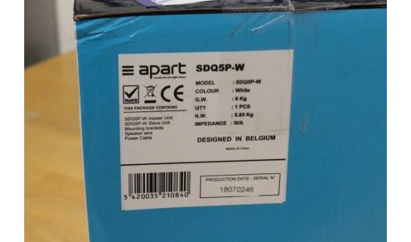 geluidsbox APART SDQ5P-W